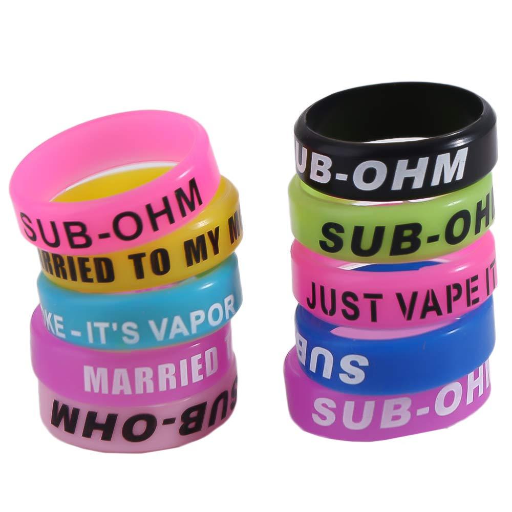 10 Uds. Funda protectora antid - Vape Band Silicone reseña y precio