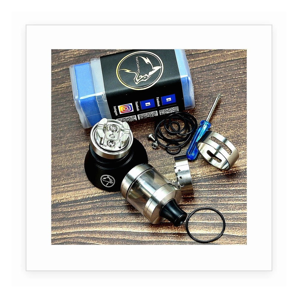 Atomizador reconstruible Wolfc - Vape Coil Replacement reseña y precio