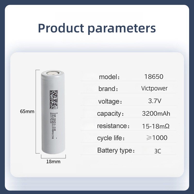 Victpower Paquete de 10 baterí - Vape Battery 18650 reseña y precio
