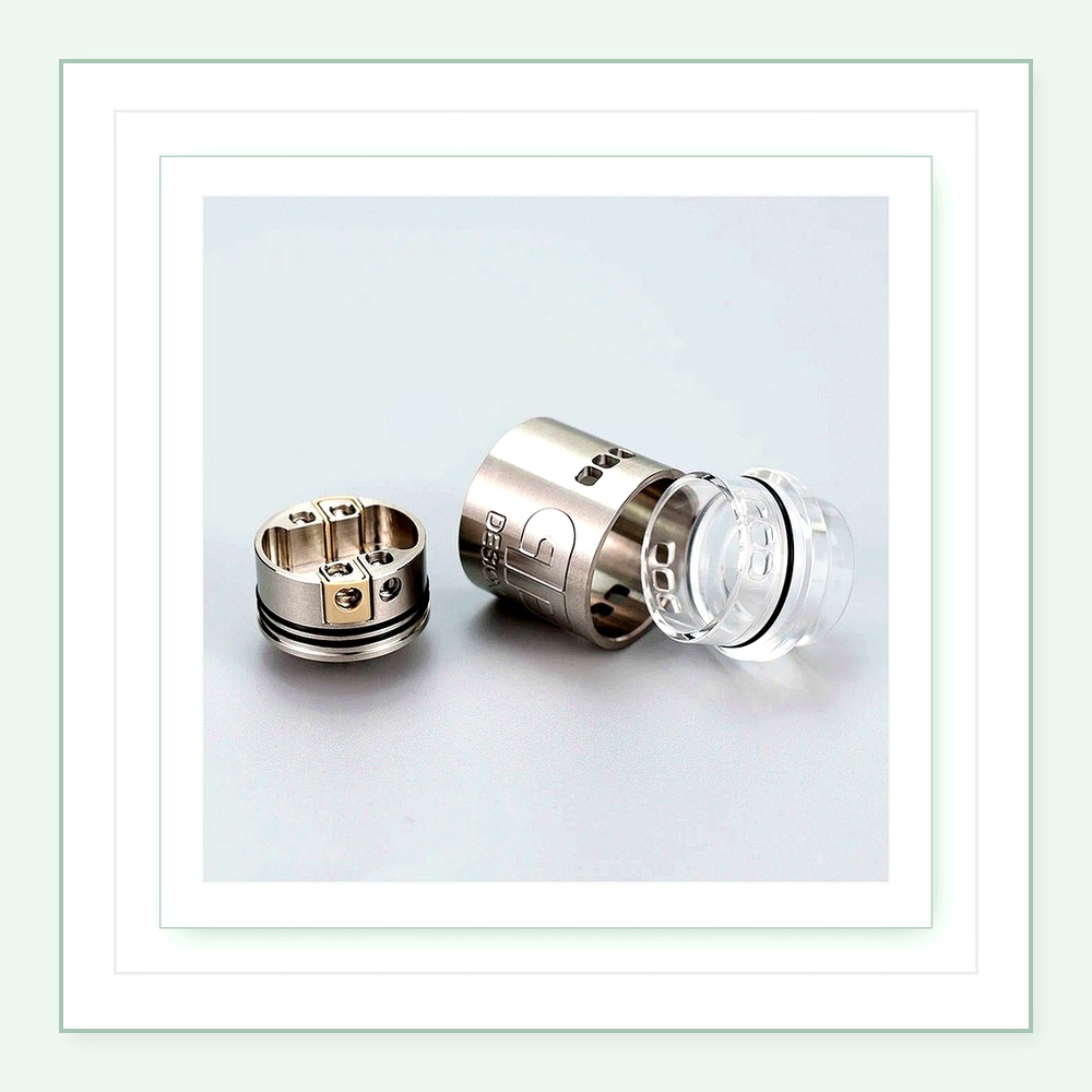 Tanque de vapeo QP KALI V2 RDA - Vape Coil Replacement reseña y precio